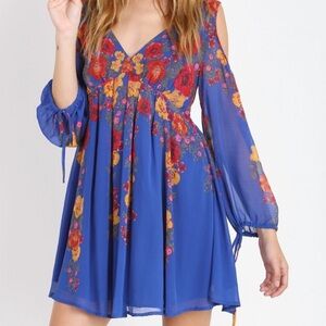 Free People Cold-Shoulder Dress